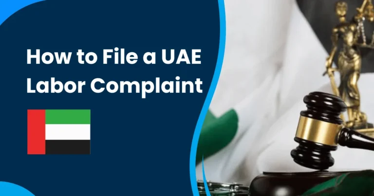 How to file a UAE Labor Complaint